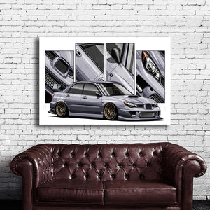 #109 Subaru Impreza WRX STI 2nd Gen Hawk Eye Sedan