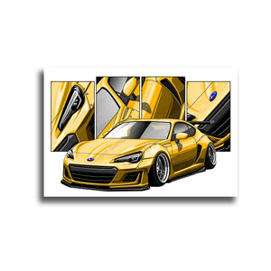 #195 Subaru BRZ 1st Gen Widebody