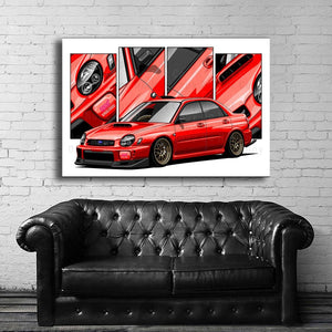 #077 SUBARU Impreza WRX 2nd Gen