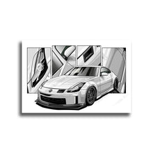 Load image into Gallery viewer, #001 Nissan 350z
