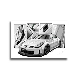 #001 Nissan 350z