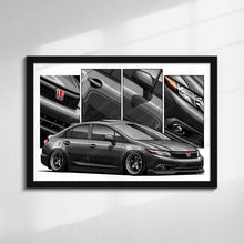 Load image into Gallery viewer, Honda Civic 09th Gen Sedan 2012 Pre-face SI #544- #552
