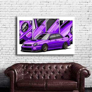 #080 SUBARU Impreza WRX 2nd Gen