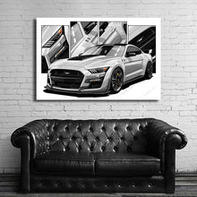 Load image into Gallery viewer, #001 Ford Mustang Shelby GT500 2020 2021 2022 2023
