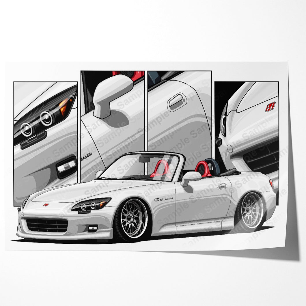 Honda S2000 Pre-face #562- #570