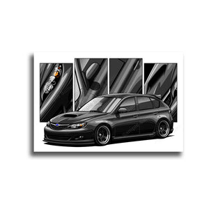 #210 Subaru WRX Stinkeye Narrow Body Wagon