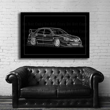 Load image into Gallery viewer, #103 Subaru Impreza WRX STI 2nd Gen Hawk Eye Sedan
