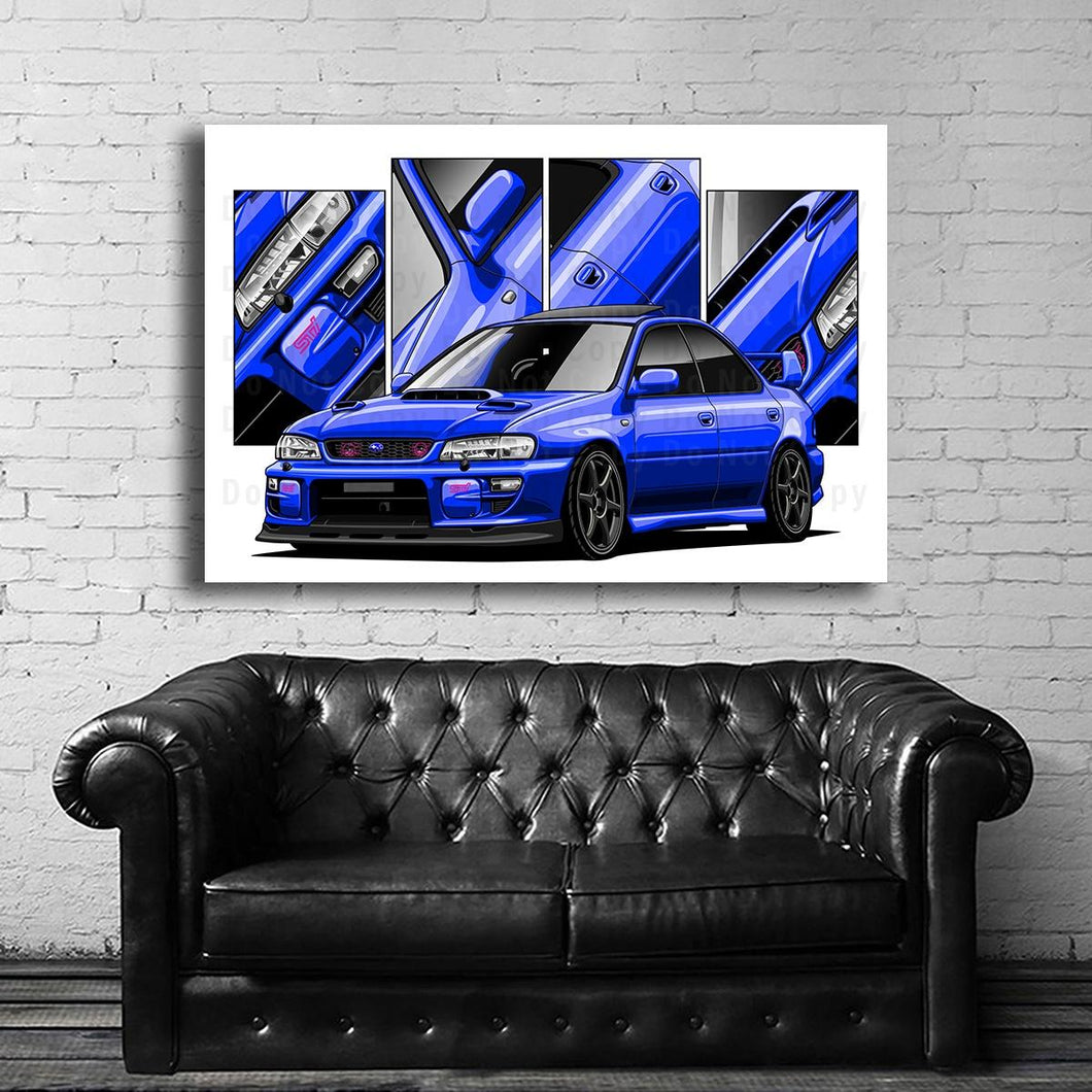 #126 SUBARU Impreza WRX 1st Gen Sedan