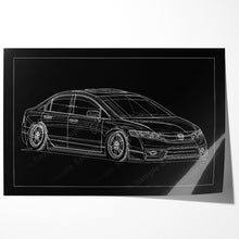 Load image into Gallery viewer, Honda Civic 8th Gen Sedan Facelift #130 - #138
