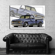 Load image into Gallery viewer, #043BW Chevy Truck C10
