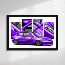 Load image into Gallery viewer, Honda Civic 06th Gen Hatchback 1999 - 2000 EK #193 - #201
