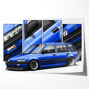 Honda Civic 4th Gen Wagon #472 - #480
