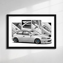 Load image into Gallery viewer, Honda Civic 06th Gen Hatchback 1999 - 2000 EK #193 - #201
