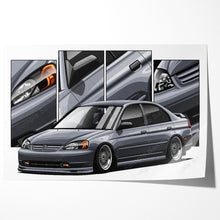 Load image into Gallery viewer, Honda Civic 07th Gen Sedan 2001 - 2003 Pre-face #064 - #072
