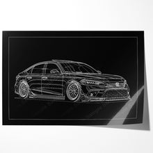 Load image into Gallery viewer, Honda Civic 11th Gen Sedan 2022 - 2024 Pre-face SI #490 - #498

