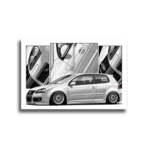 #120 Volkswagen Golf MK5 Hatchback