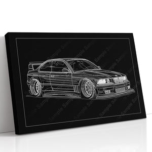 BMW M3 E36 Coupe Widebody #091- #099