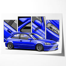 Load image into Gallery viewer, Honda Civic 06th Gen Hatchback 1999 - 2000 EK #193 - #201
