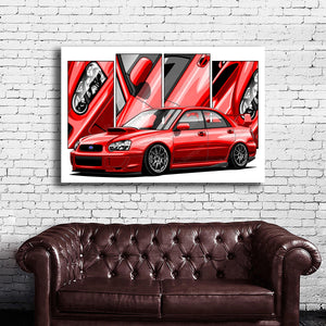 #258 Subaru WRX Blob Eye Sedan