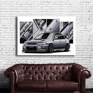 #127 SUBARU Impreza WRX 1st Gen Sedan