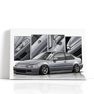 Honda Civic 5th Gen Coupe #211 - #219
