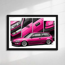 Load image into Gallery viewer, Honda Civic 4th Gen Hatchback Pre-face #481 - #489
