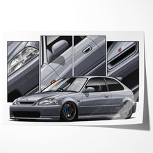 Load image into Gallery viewer, Honda Civic 6th Gen Hatchback Preface #454 - #462
