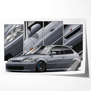 Honda Civic 6th Gen Hatchback Preface #454 - #462
