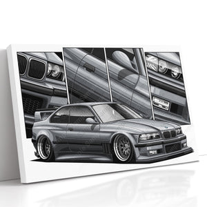 BMW M3 E36 Coupe Widebody #091- #099