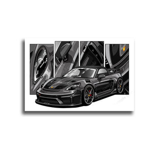 #105 Porsche 911 718