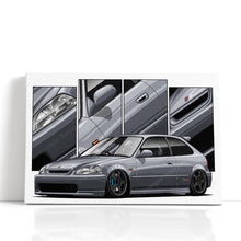 Load image into Gallery viewer, Honda Civic 6th Gen Hatchback Preface #454 - #462
