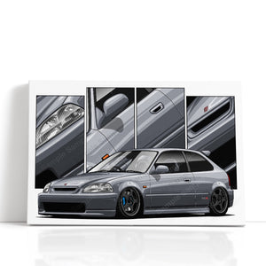 Honda Civic 6th Gen Hatchback Preface #454 - #462