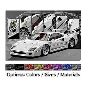 Ferrari F40 #010 - #018