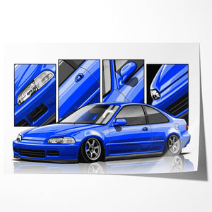 Honda Civic 5th Gen Coupe #211 - #219