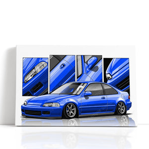Honda Civic 5th Gen Coupe #211 - #219