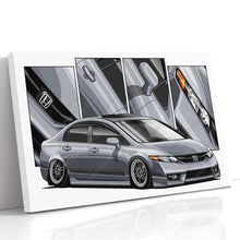 Load image into Gallery viewer, Honda Civic 8th Gen Sedan Facelift #130 - #138
