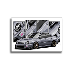 #082 SUBARU Impreza WRX 2nd Gen