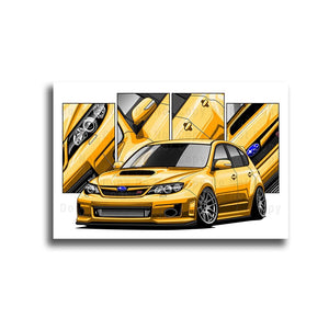 #141 SUBARU Impreza WRX STI 3rd Gen Wagon