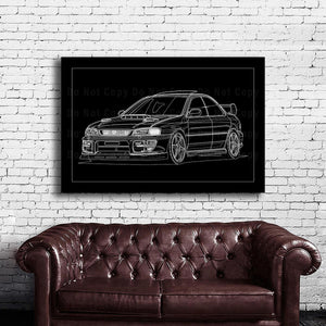 #121 SUBARU Impreza WRX 1st Gen Sedan