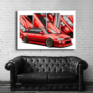 #158 Subaru Impreza WRX STI Meaneye GF8 Wagon