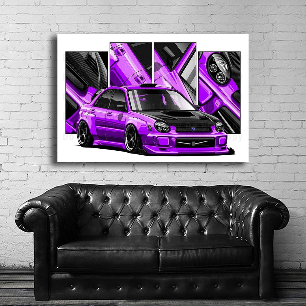 #116 Subaru Impreza WRX STI 2nd Gen Hawk Eye Sedan