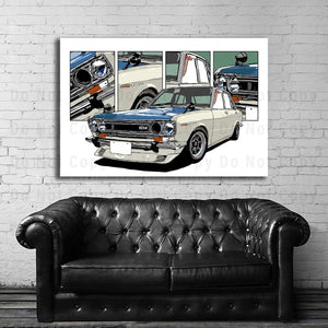 #024 Datsun 510 Bluebird Sedan