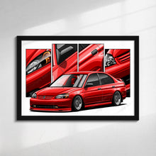 Load image into Gallery viewer, Honda Civic 07th Gen Sedan 2001 - 2003 Pre-face #064 - #072
