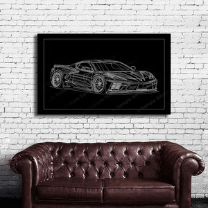 #014 Chevy Corvette C8 2020 2021 2022 2023 2024