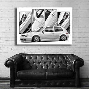 #111 Volkswagen Golf MK4 Hatchback