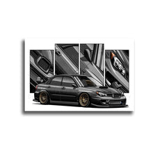 Load image into Gallery viewer, #102 Subaru Impreza WRX STI 2nd Gen Hawk Eye Sedan
