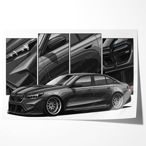 BMW 5 Series M5 G90 #073- #081