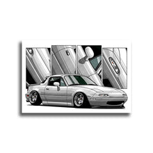 Load image into Gallery viewer, #008 Mazda Miata MX5
