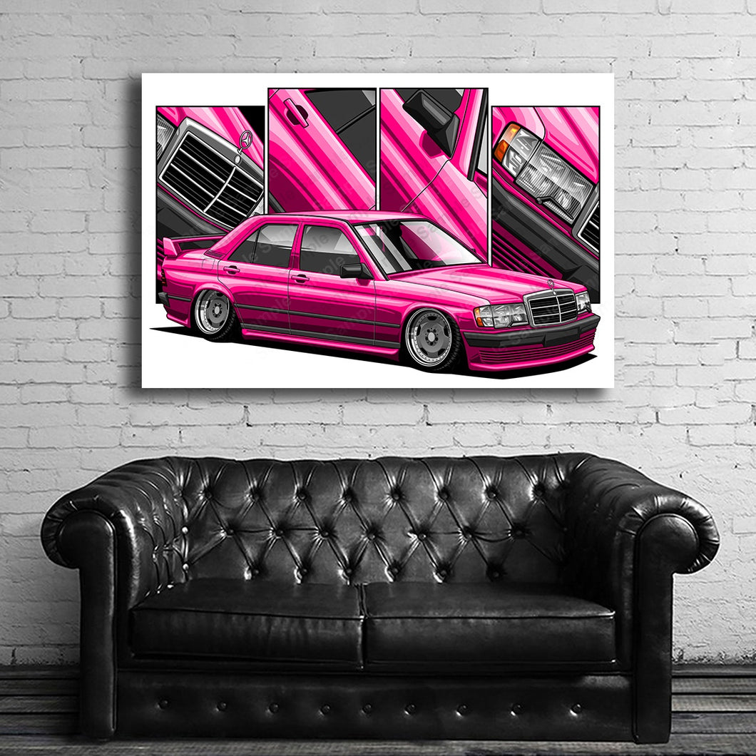 #087 Mercedes Benz 190e W201 Sedan