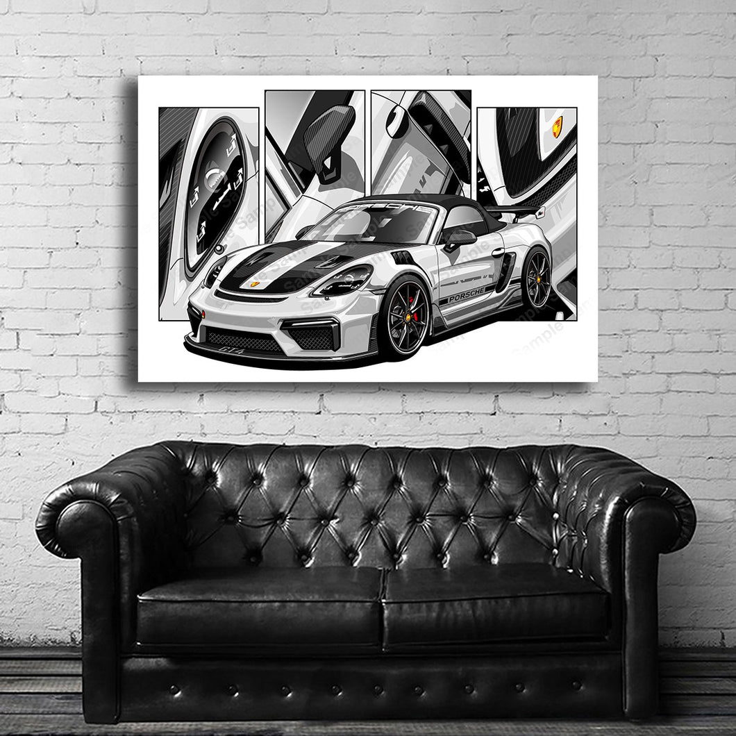 #104 Porsche 911 718